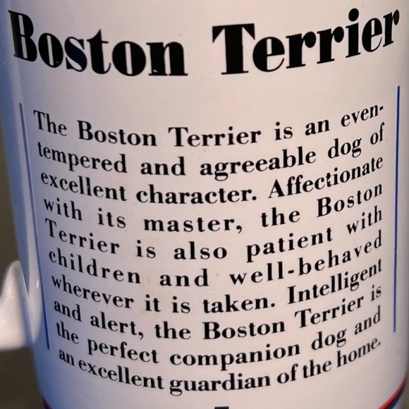 Papel BOSTON TERRIER Portrait Art by Ruth Maystead  Mug ~ Dog Breed ~ Dog Lover - Picture 4 of 8